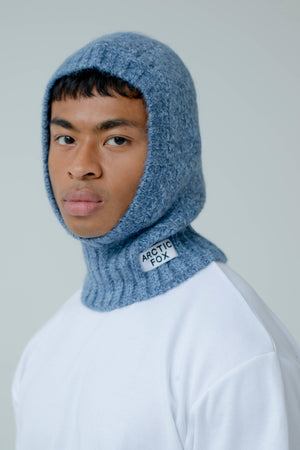 Alpaca Balaclava Fitted Hood | Alpine Cloud