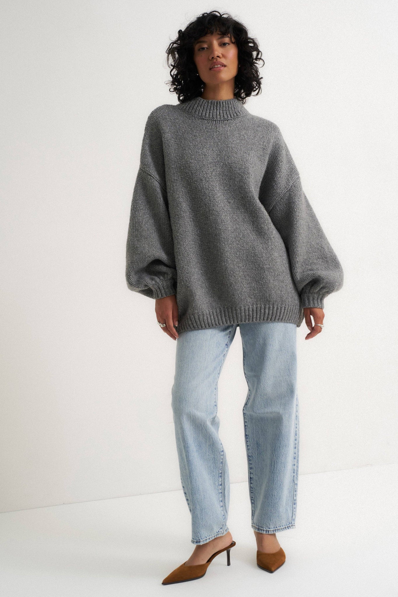 Bellamy Pullover | Dark Heather Grey