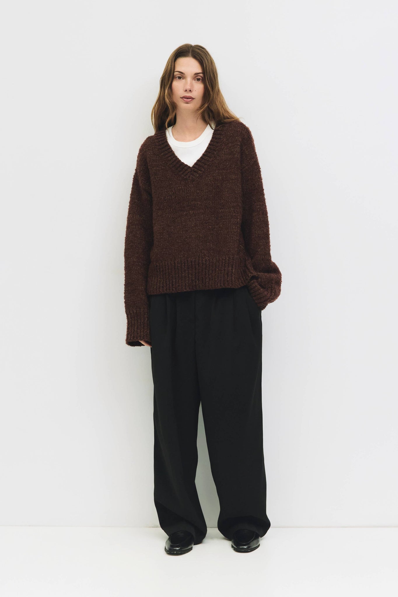The Glen Sweater | Brown