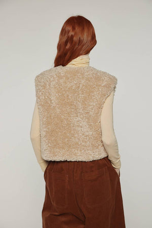 Reversible Short Fur Vest