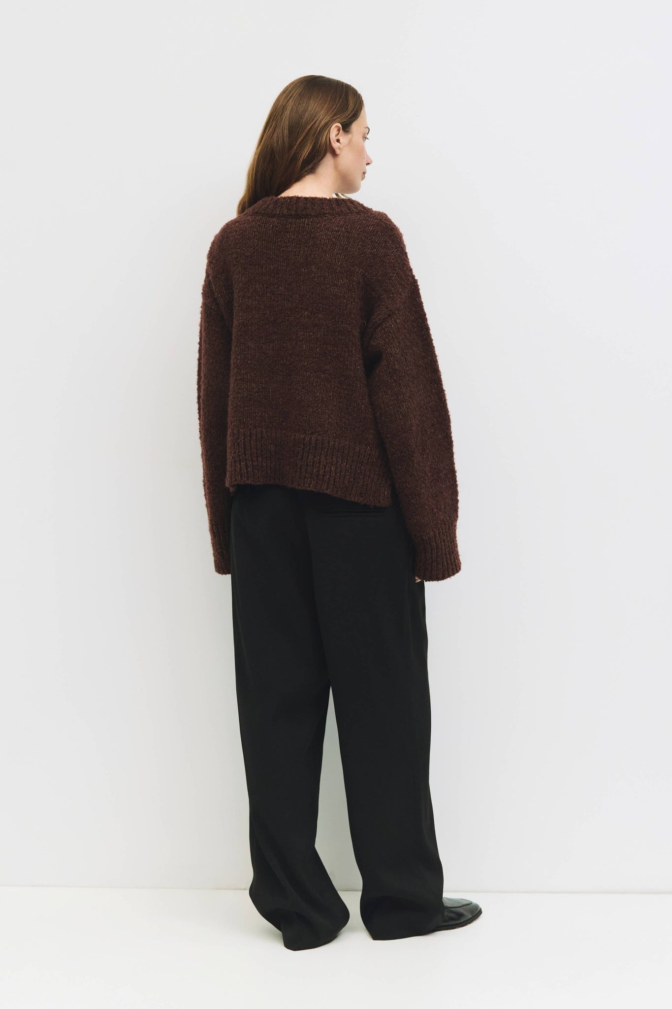 The Glen Sweater | Brown