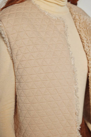Reversible Short Fur Vest