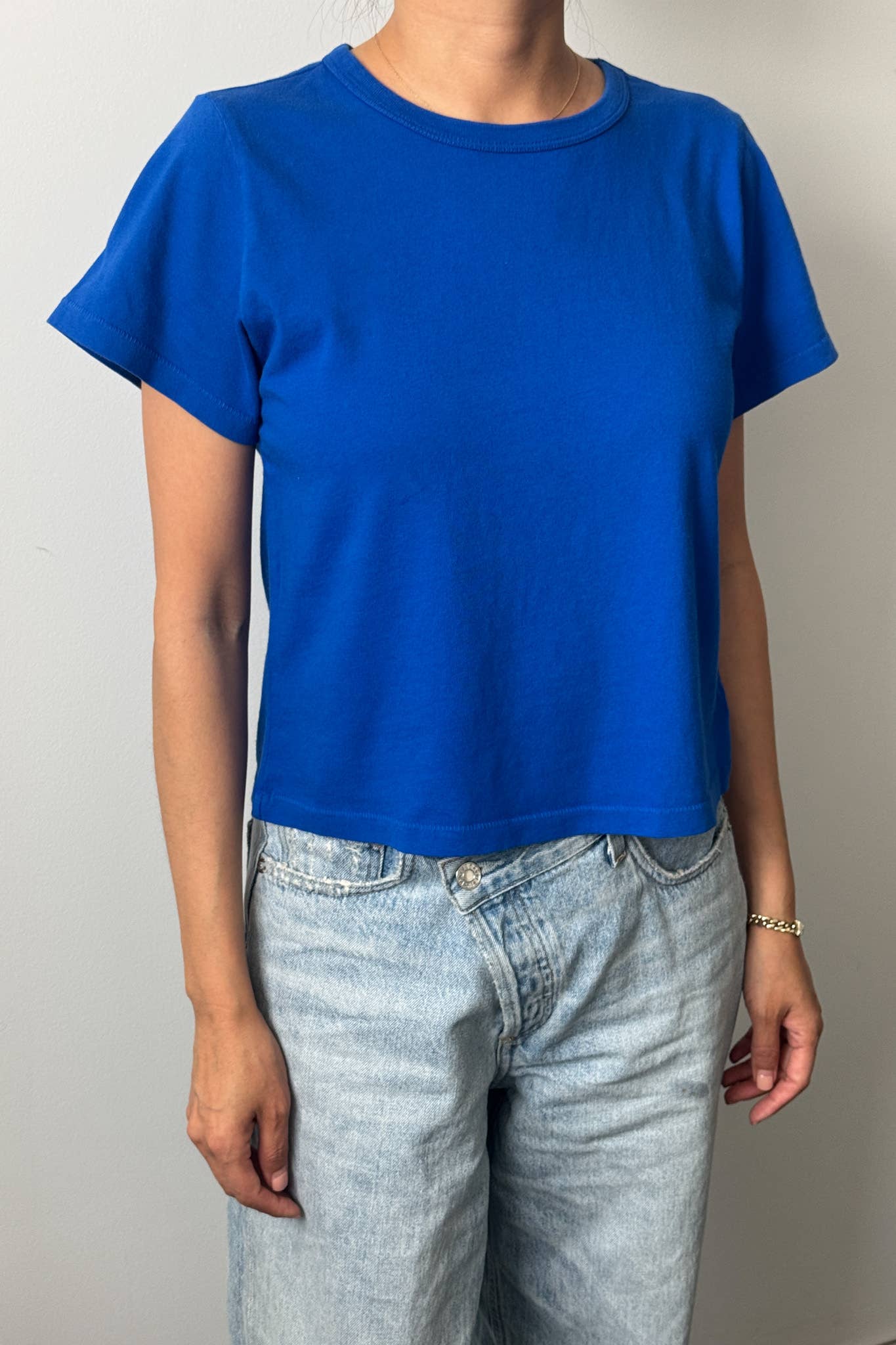 The Little Boy Tee | Cobalt