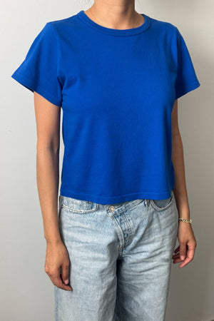 The Little Boy Tee | Cobalt