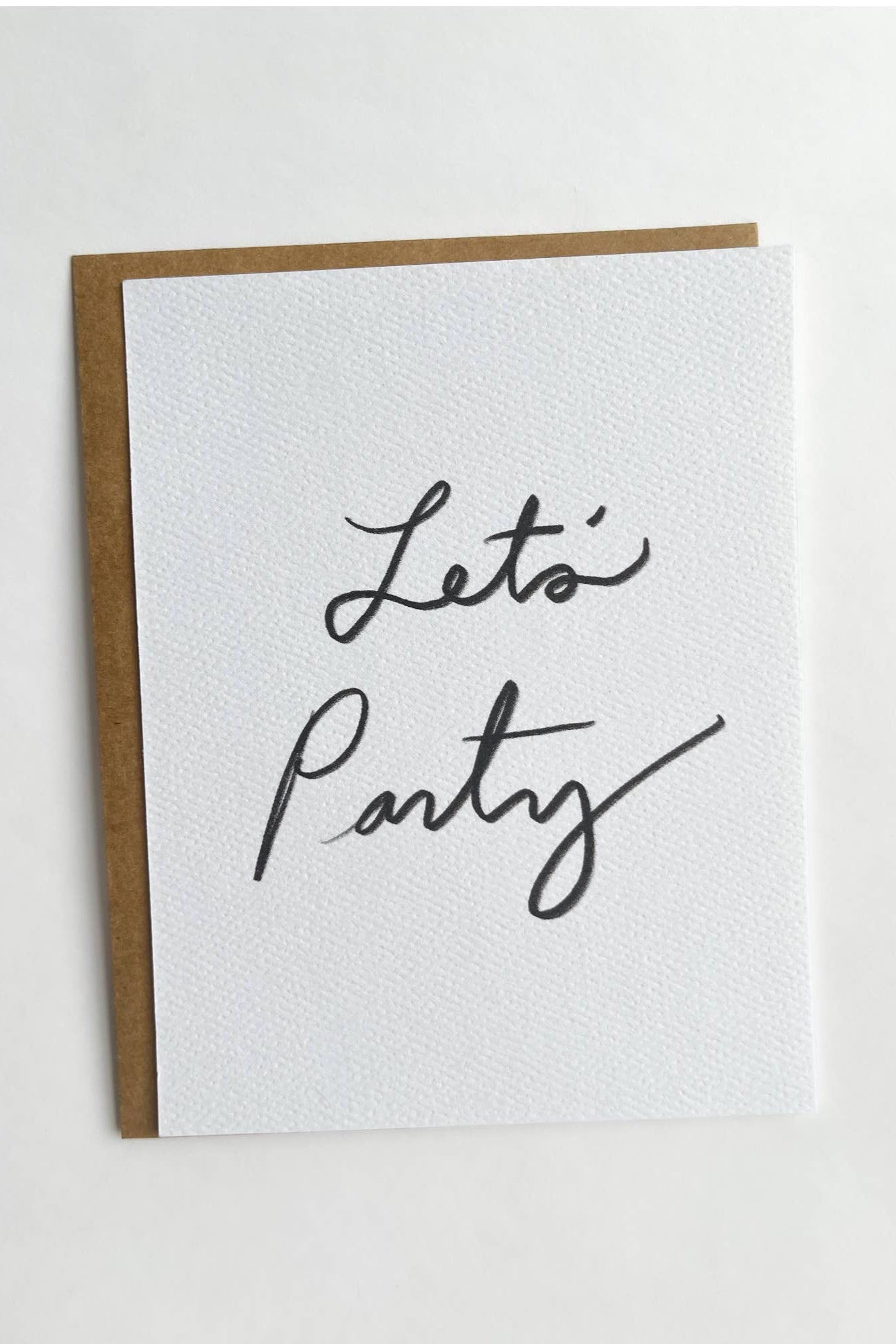 Let's Party Card