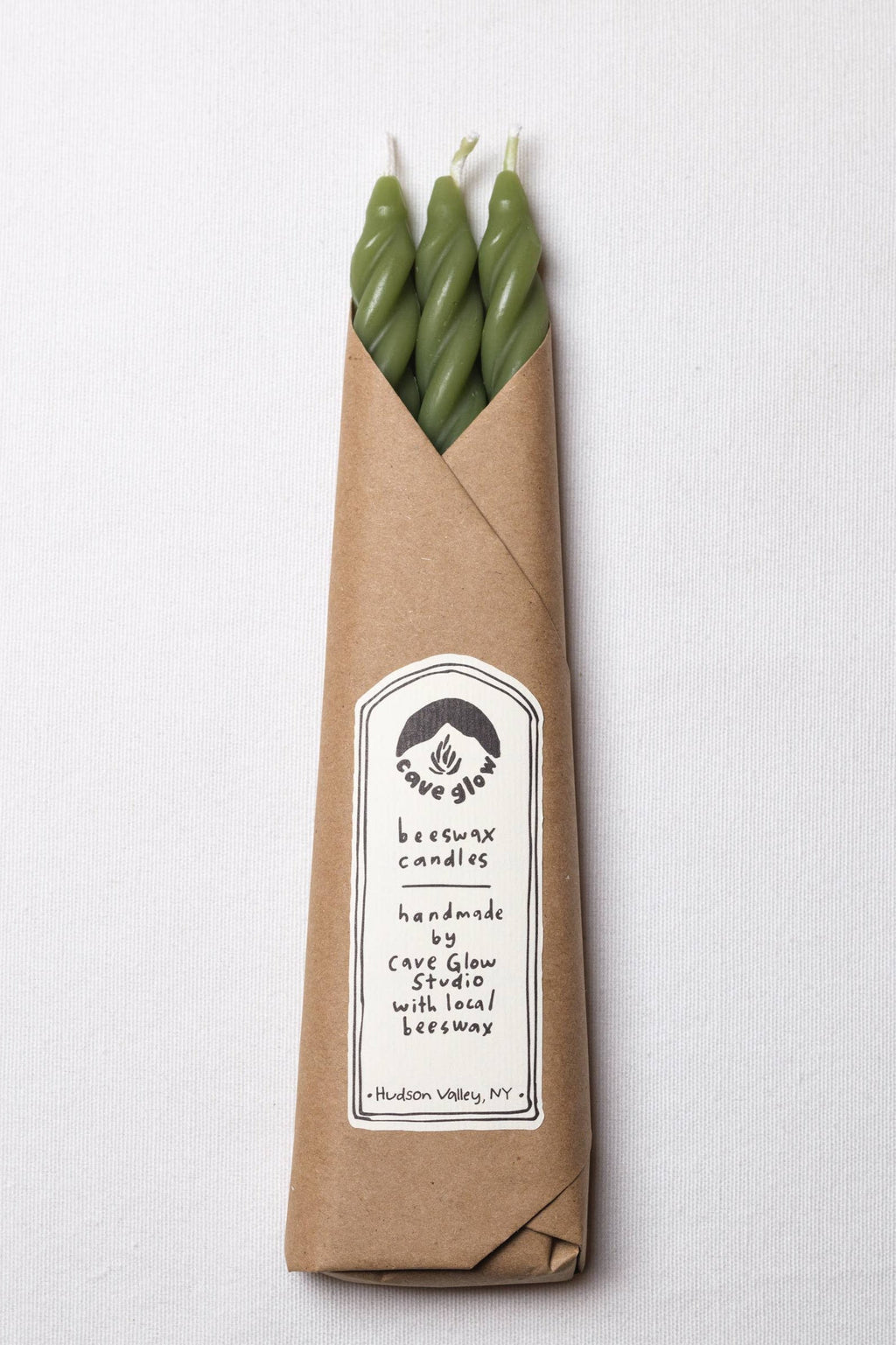 Beeswax Taper Candles | Grass