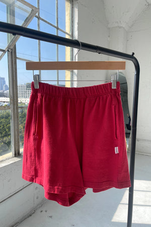 Flared Basketball Shorts | Crayon Red