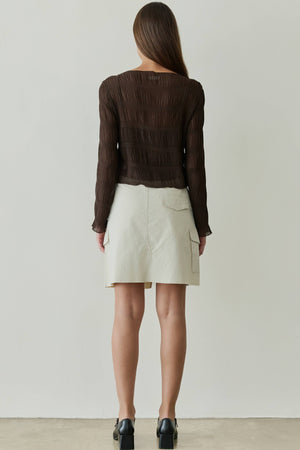 The Runa Top | Brown