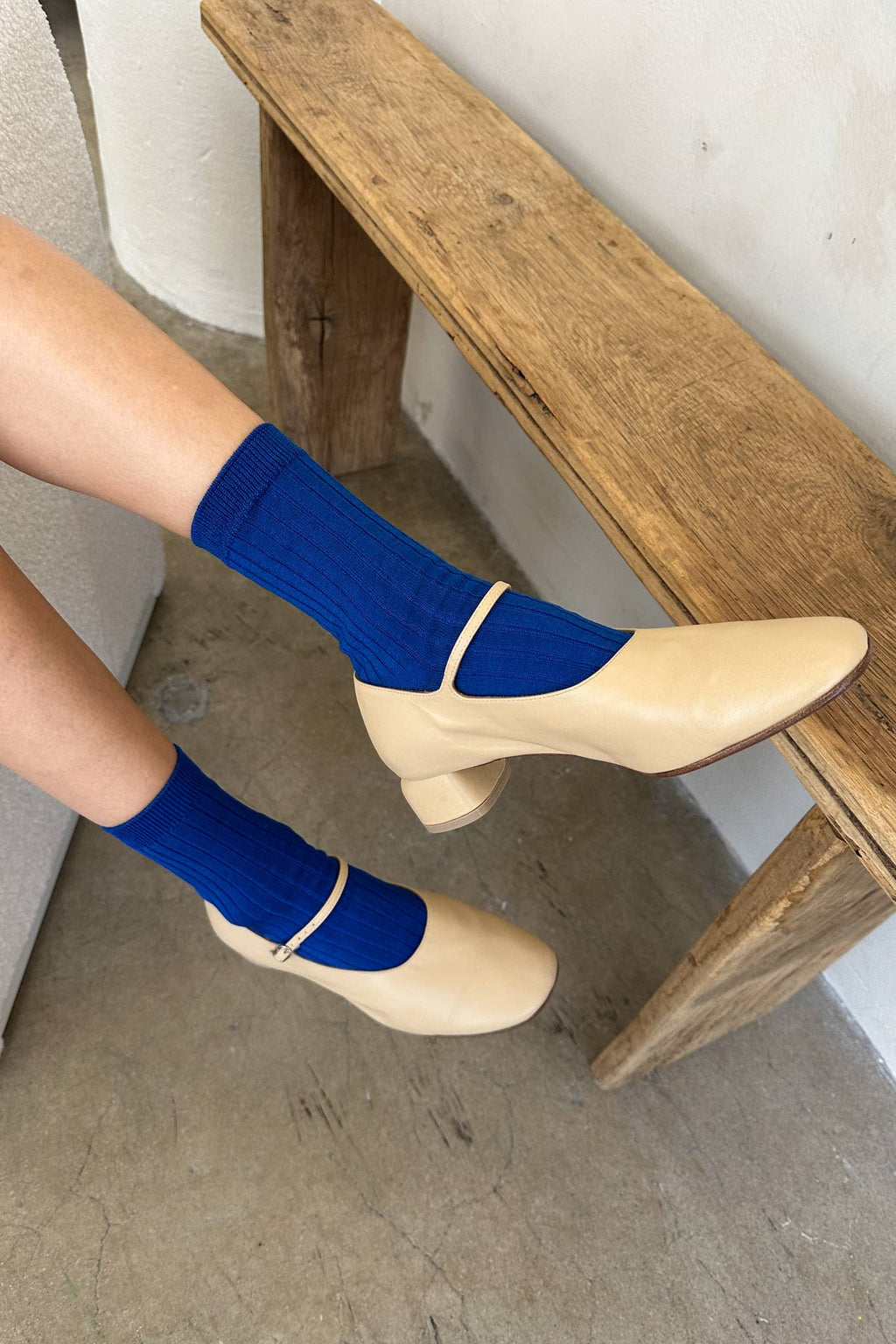 Her Socks | Cobalt