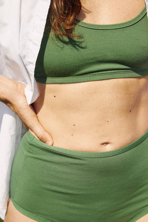 High Waist Undies | Verde