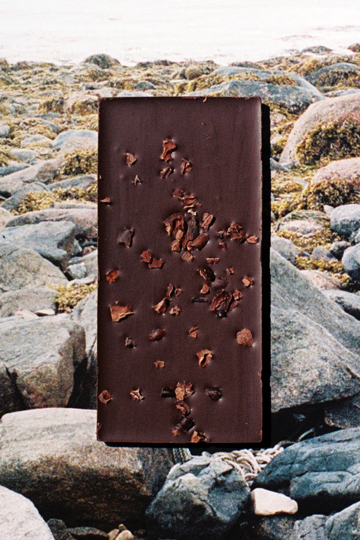 Organic Chocolate Bar | Cacao Nibs