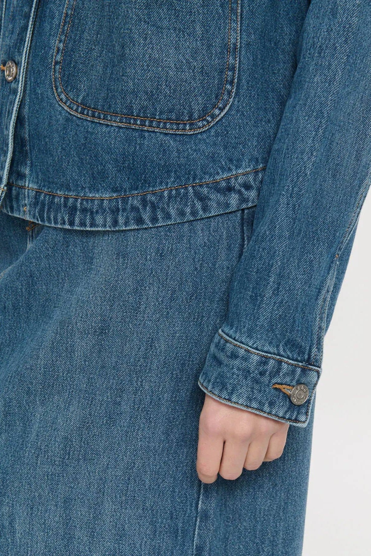 Betty Denim Jacket | Mid Blue