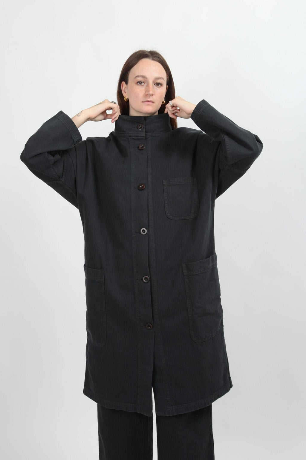 Ellis Coat | Asphalt