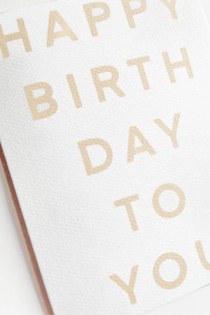 Happy Birthday Card