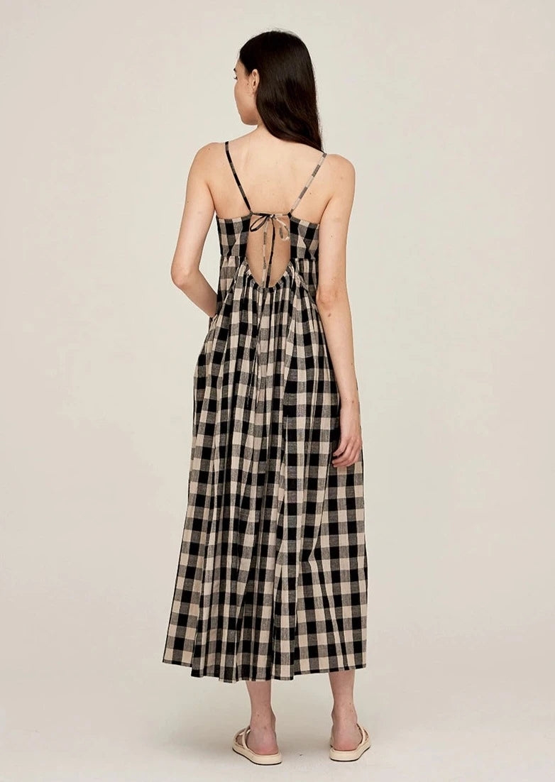 Checkered Summer Dress