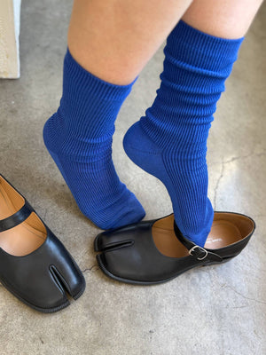 Crisp Step Socks | Blue