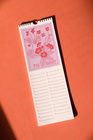 Perennial Birth Month Flower Calendar