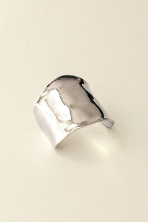 Metal Hair Ponytail Cuff Stick | Silver