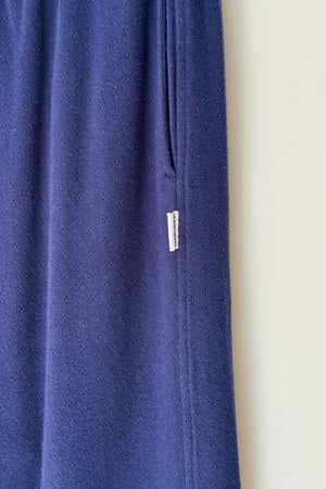 Pointelle Balloon Pants | Navy