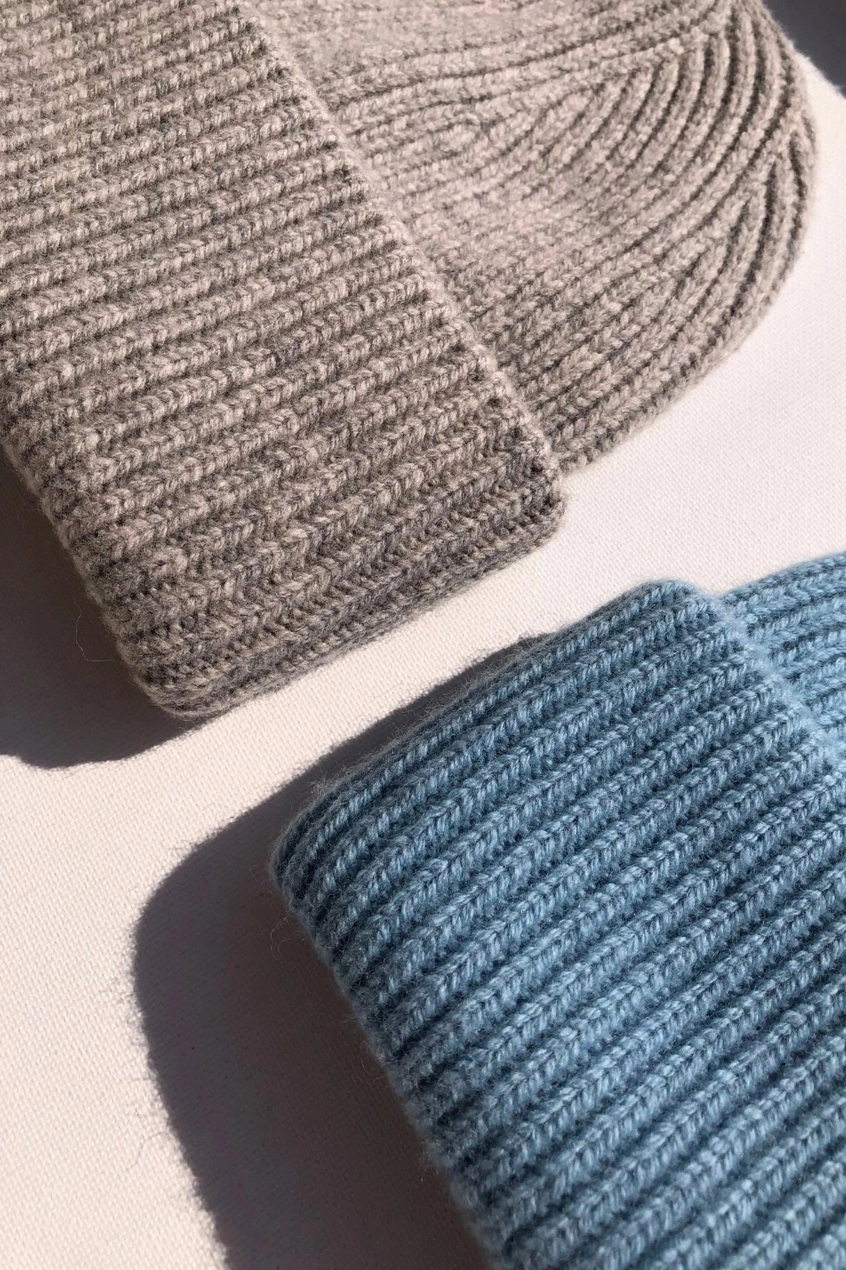 Chunky Wool Beanie | Grey