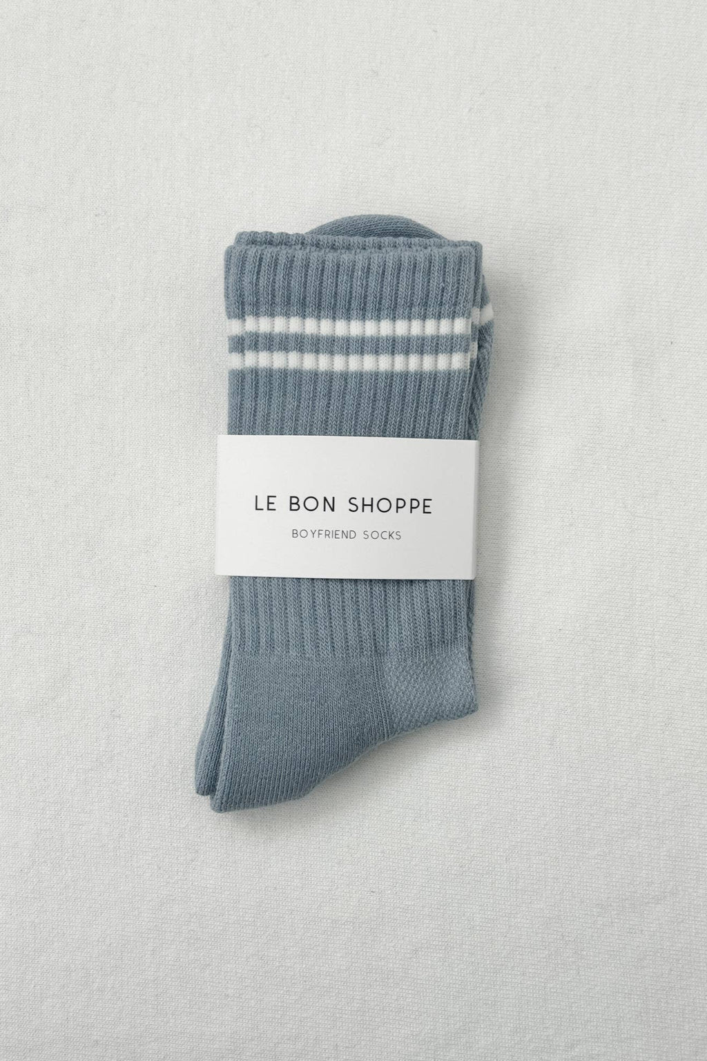 Boyfriend Socks | Blue Grey