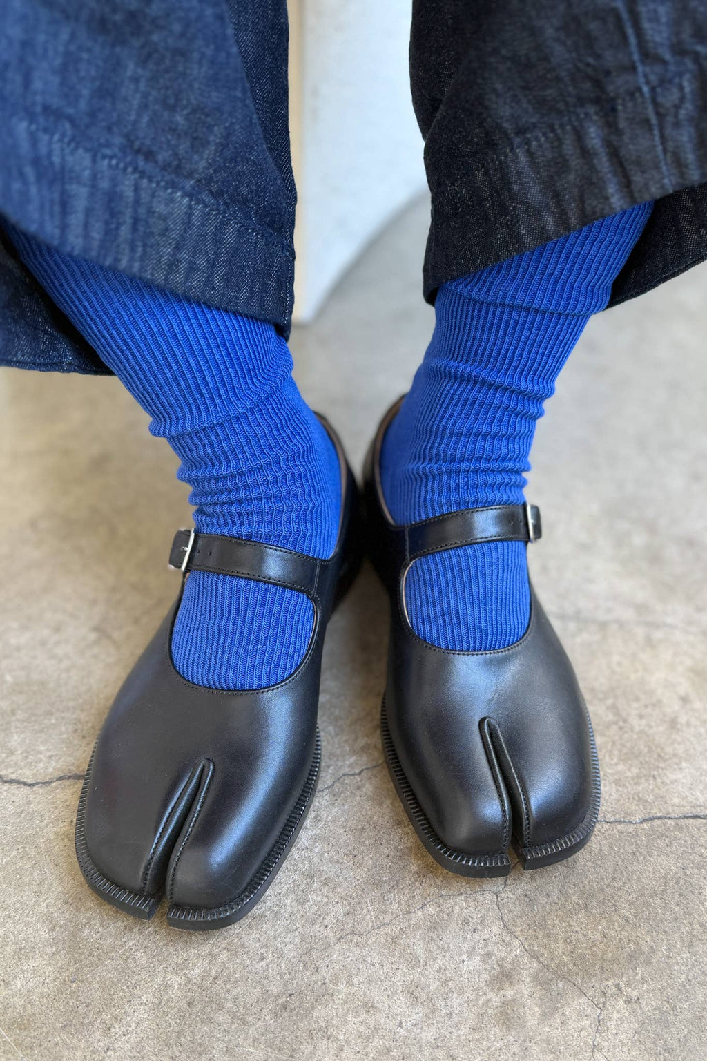 Crisp Step Socks | Blue