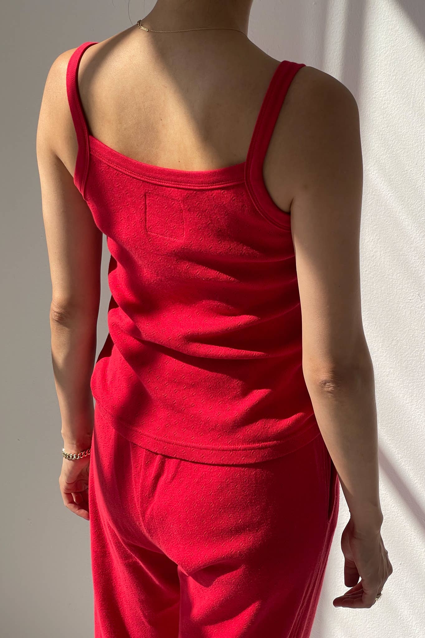 Pointelle Eve Cami | Red Apple