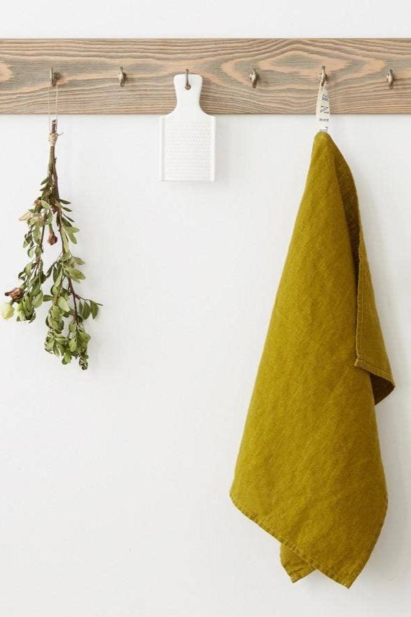 Linen Kitchen Towel | Moss Green