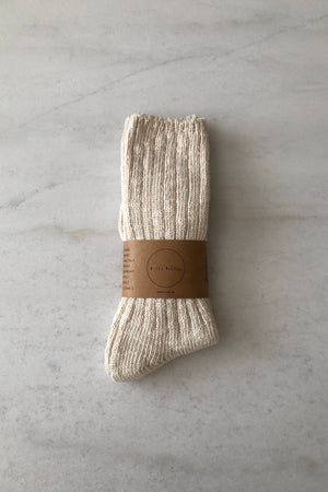 Slub Cotton Socks