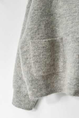 Alpaca Zip Front Jacket