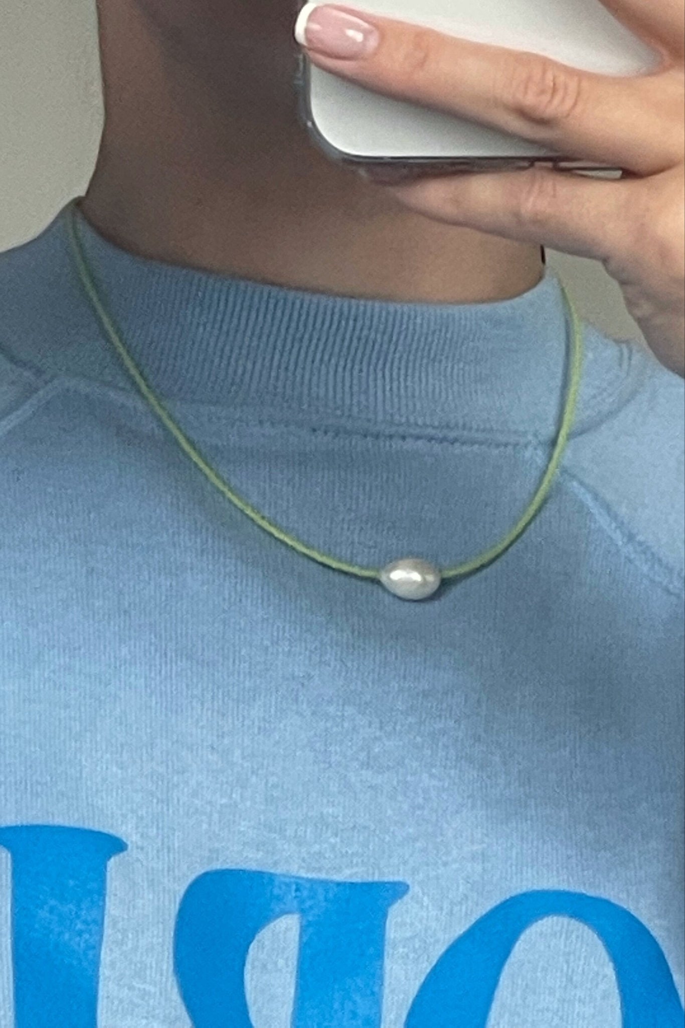 Essential Pearl Necklace | Matcha