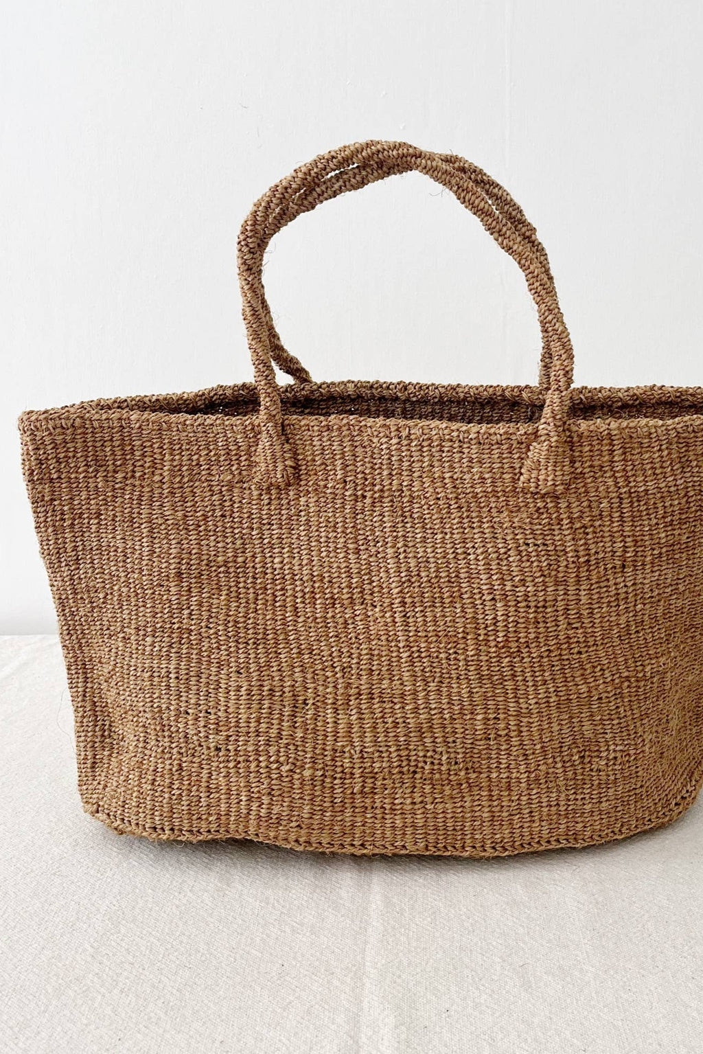 XL Sisal Tote: Acorn