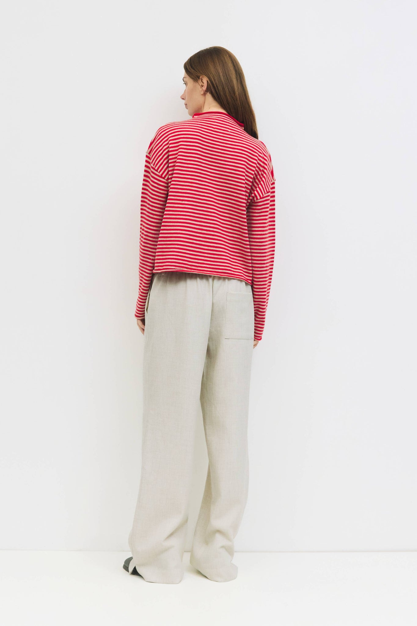 The Elisa Striped Cardigan