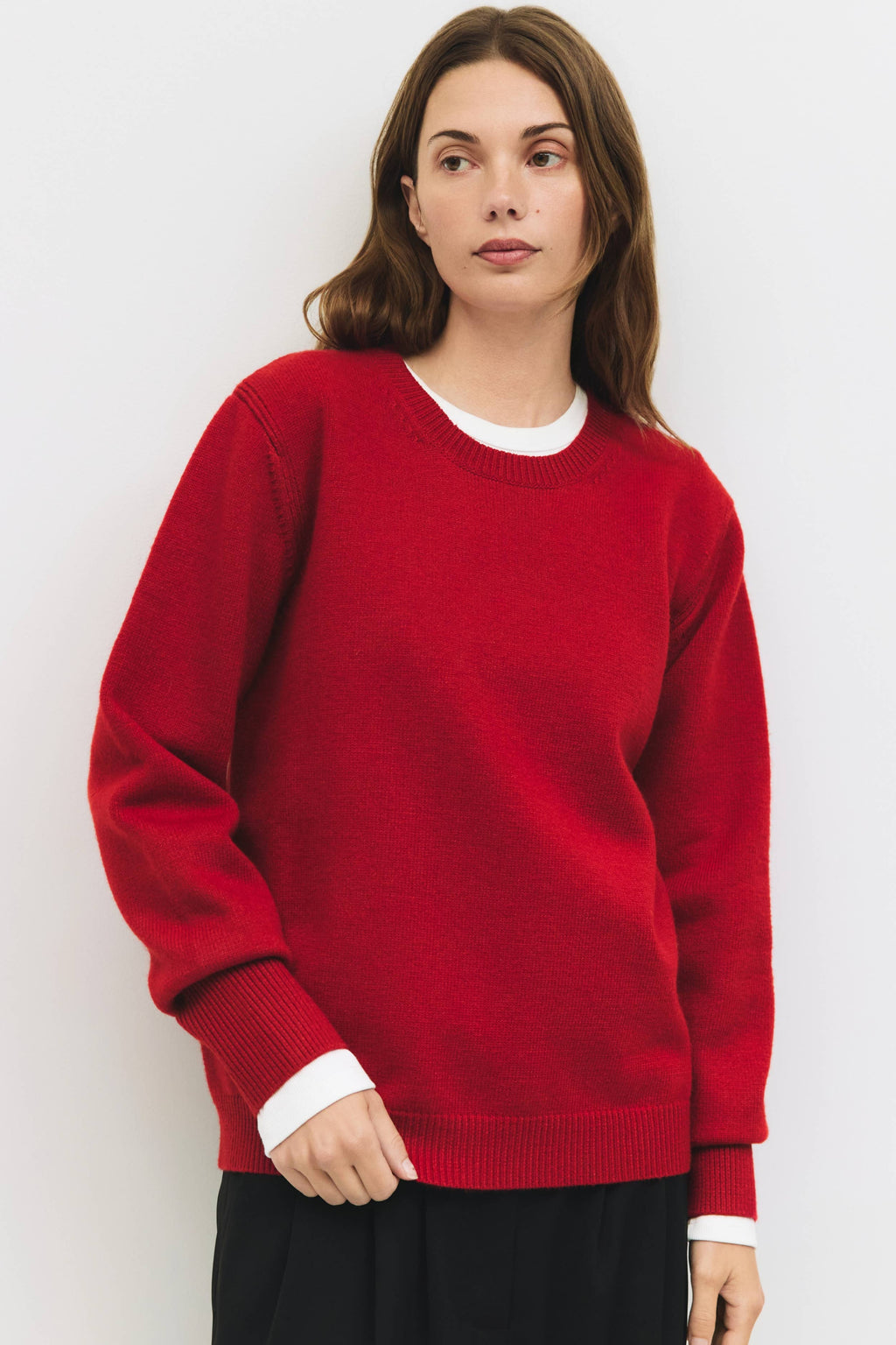 The Conrad Sweater | Red