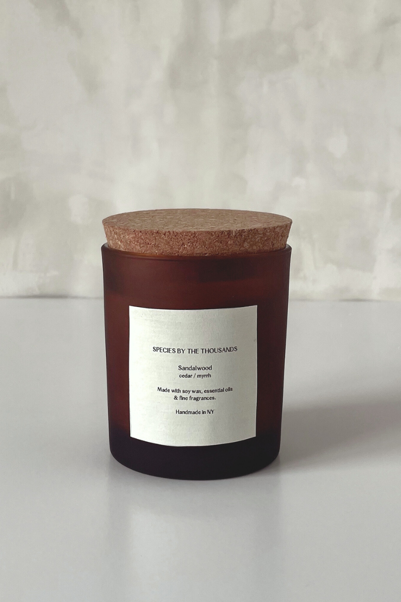 Sandalwood, Cedar+ Myrrh Soy Candle