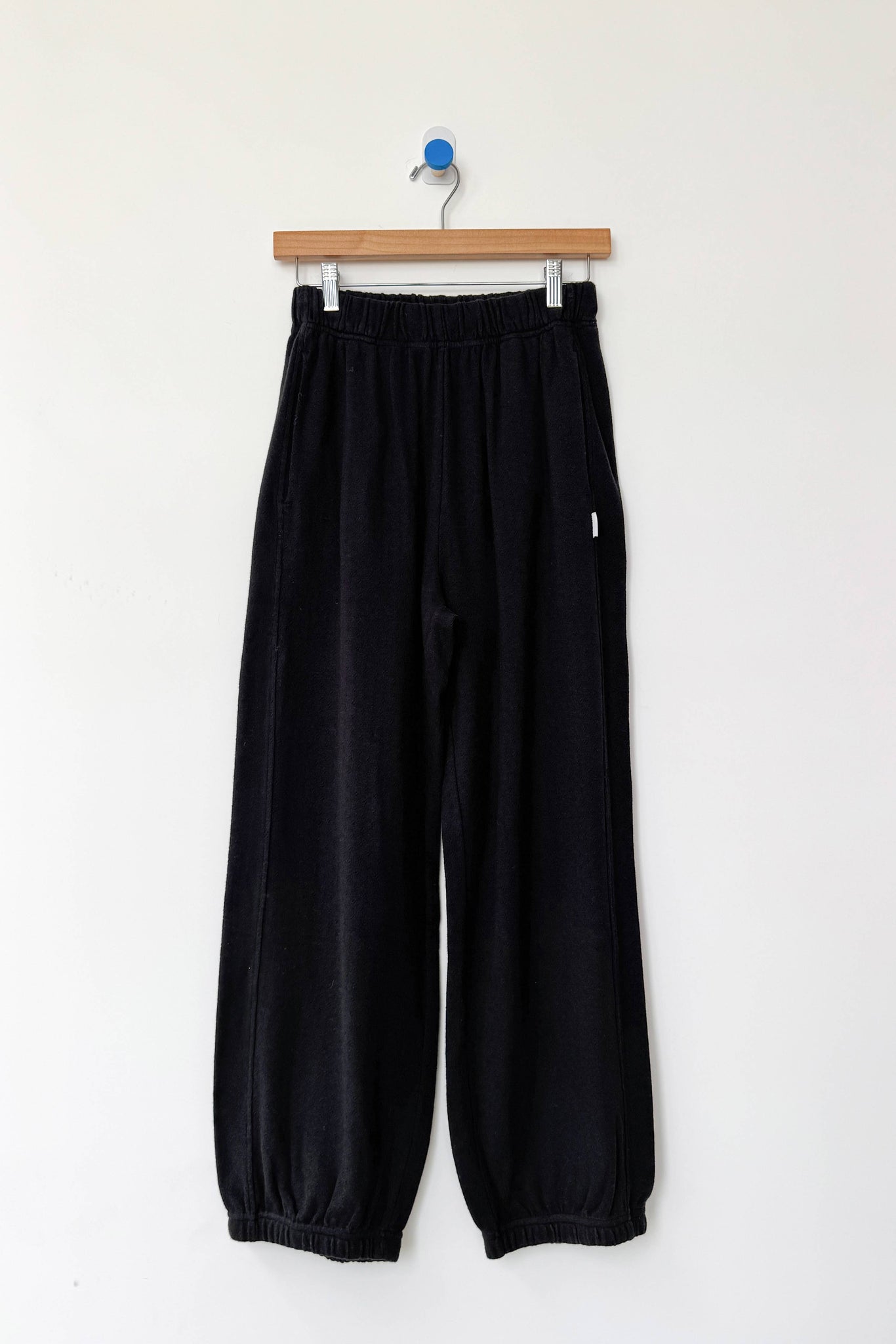 Pointelle Balloon Pants | Black