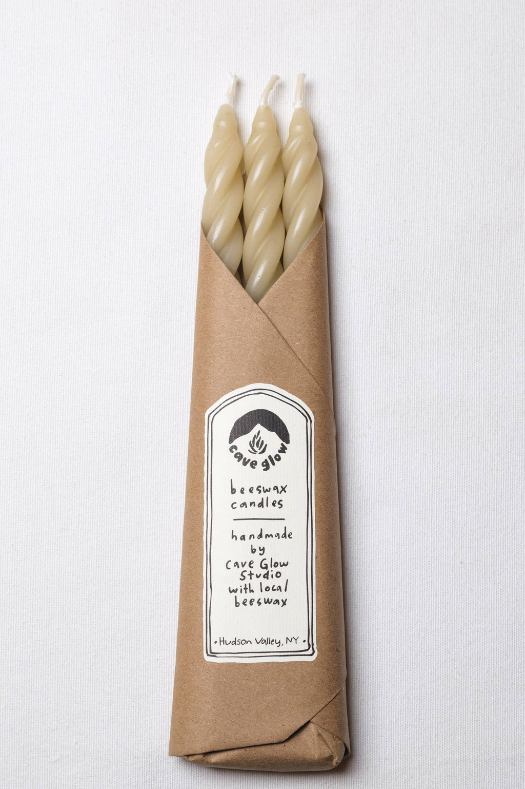 Beeswax Taper Candles | Sand