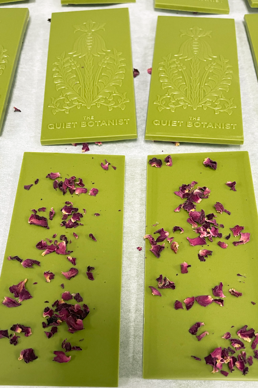 Matcha Rose Chocolate Bar 