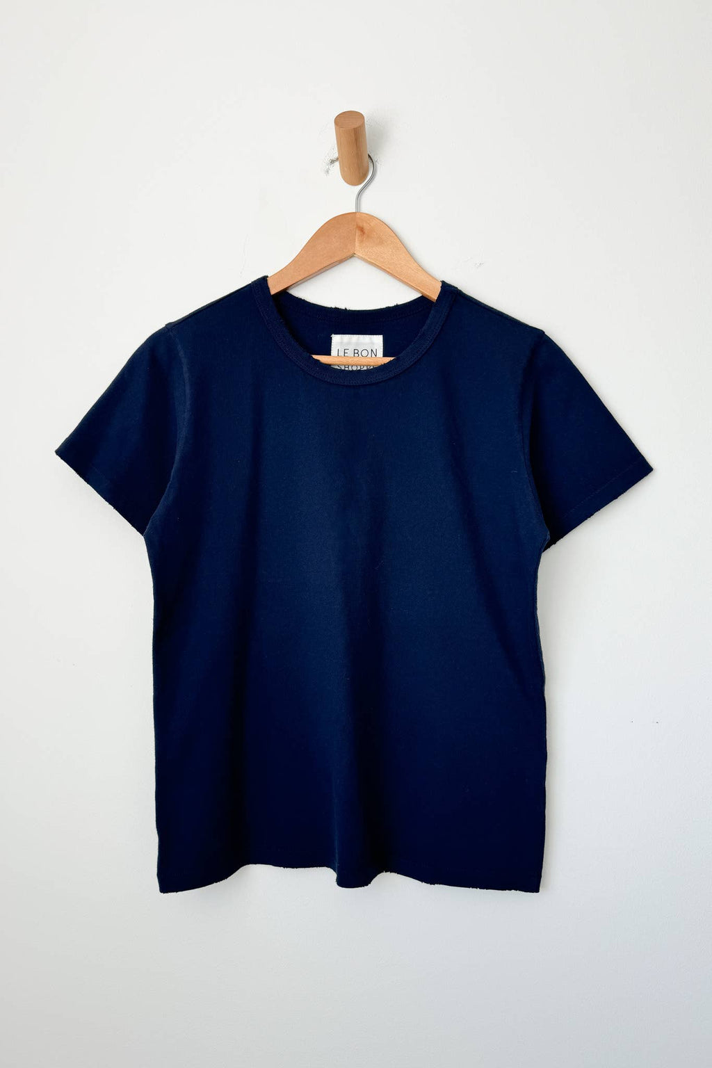 Organic Cotton Vintage Boy Tee | Navy