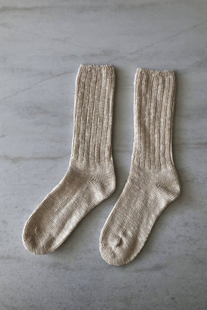 Slub Cotton Socks