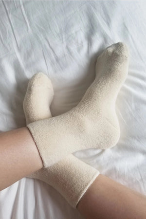 Cloud Socks | Ecru