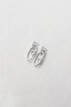 Loop Dangle Earrings | Sterling Silver