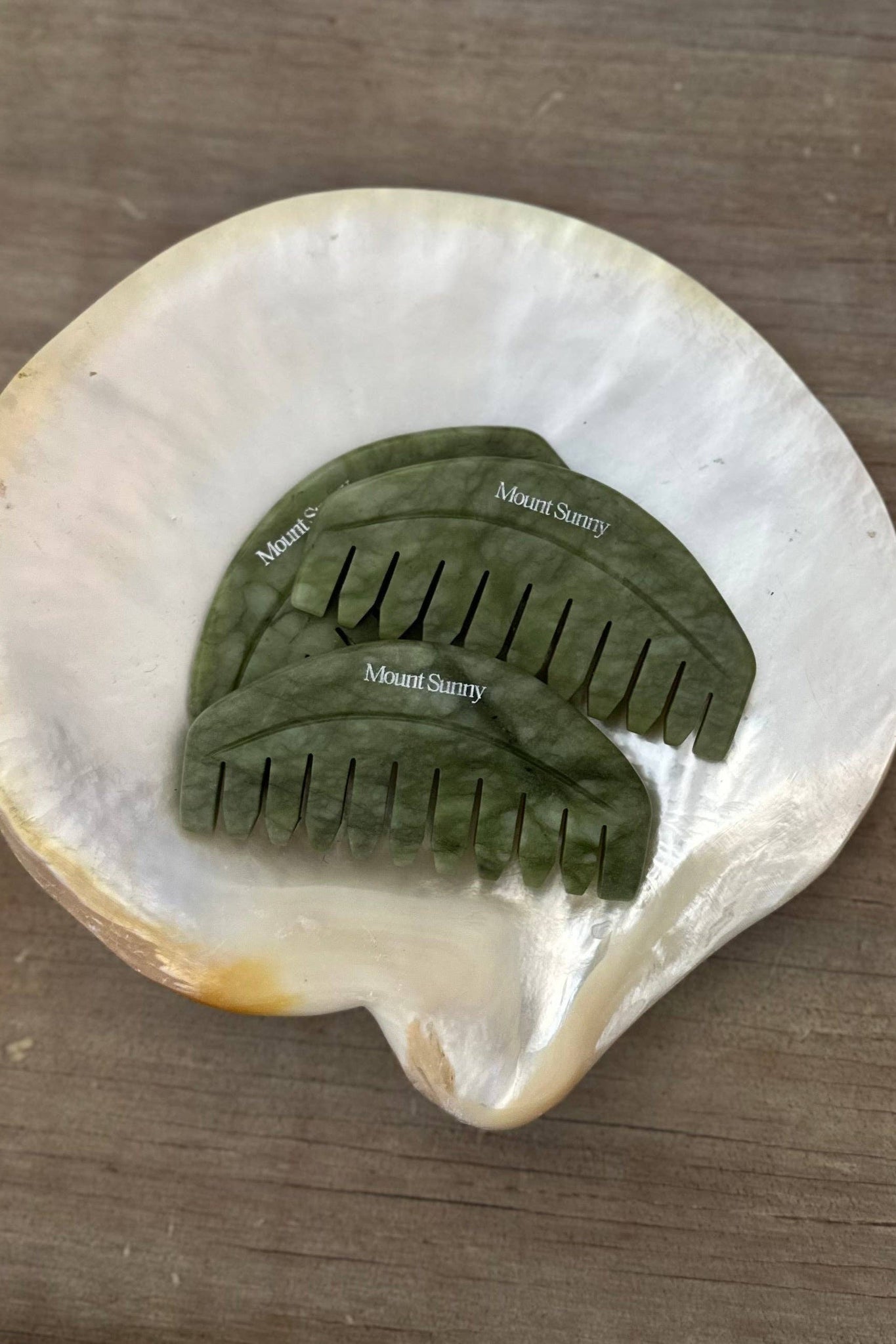 Jade Scalp Guasha Tool