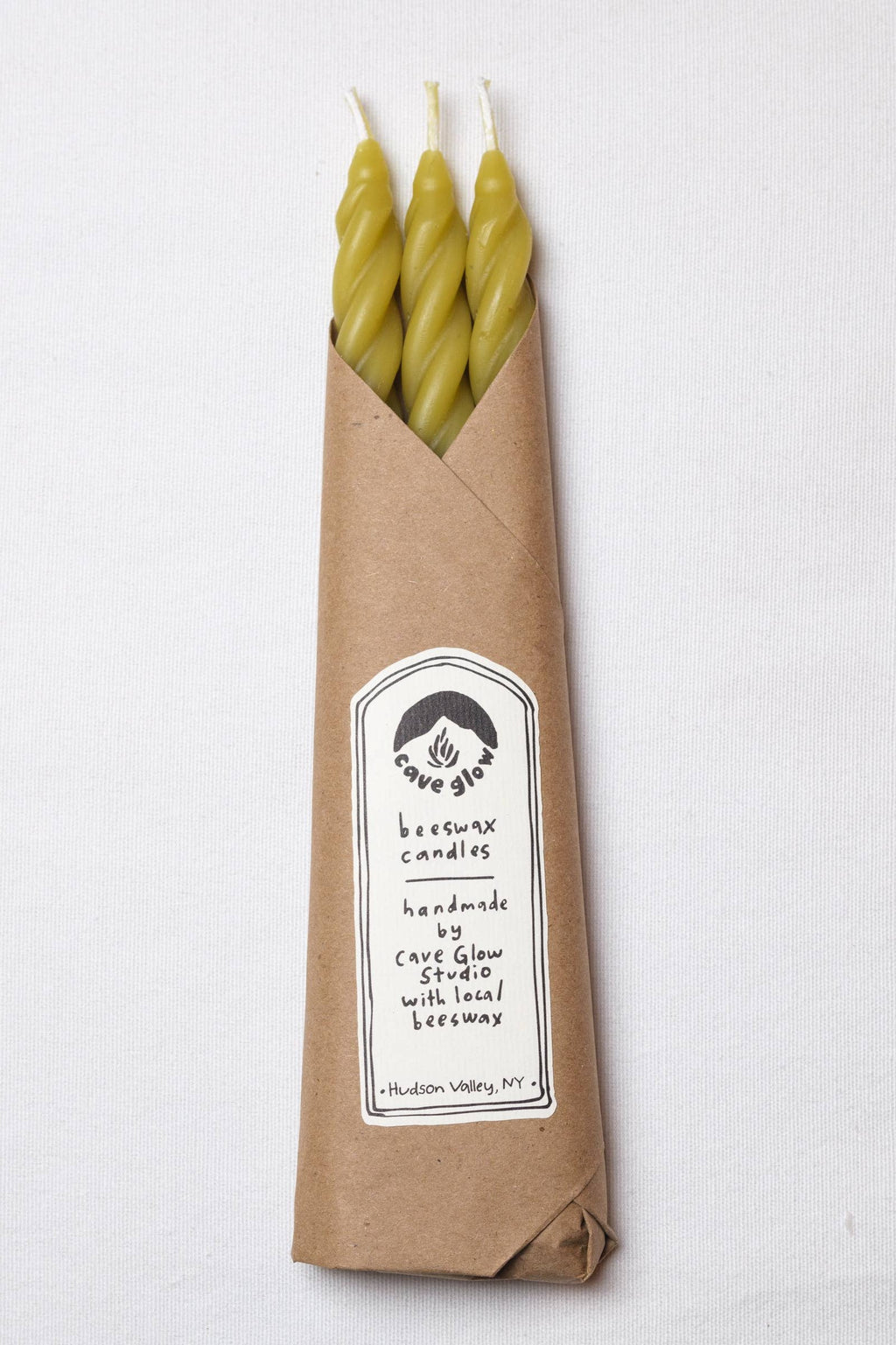 Beeswax Taper Candles | Chartreuse