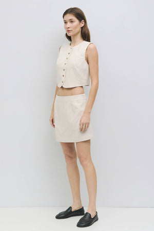 The Sterling Skirt | Oatmeal