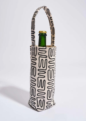 Cotton Canvas Wine Tote