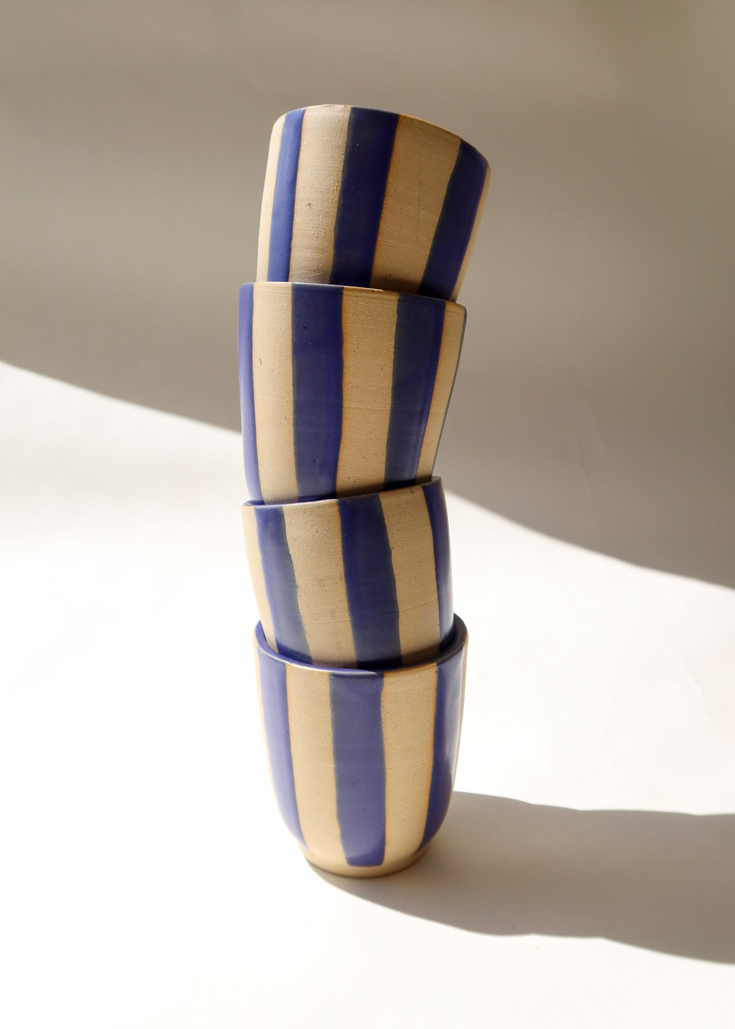 Blue Stripe Cup