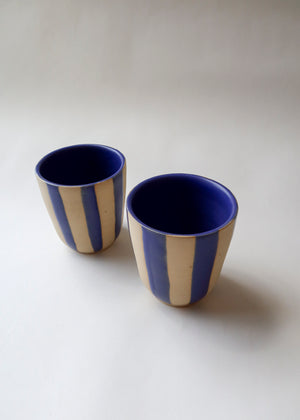 Blue Stripe Cup