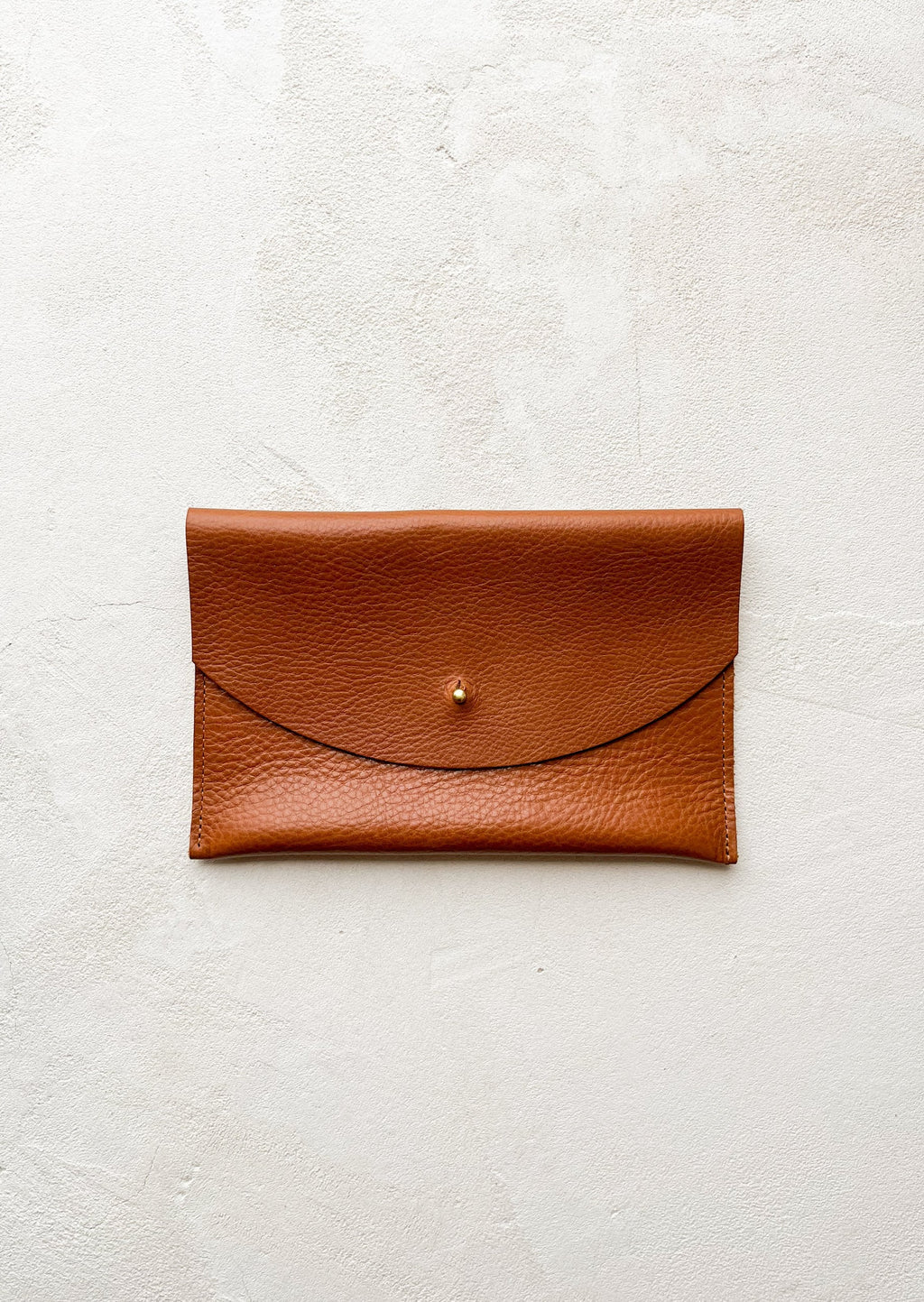 Envelope Pouch | Cognac Leather