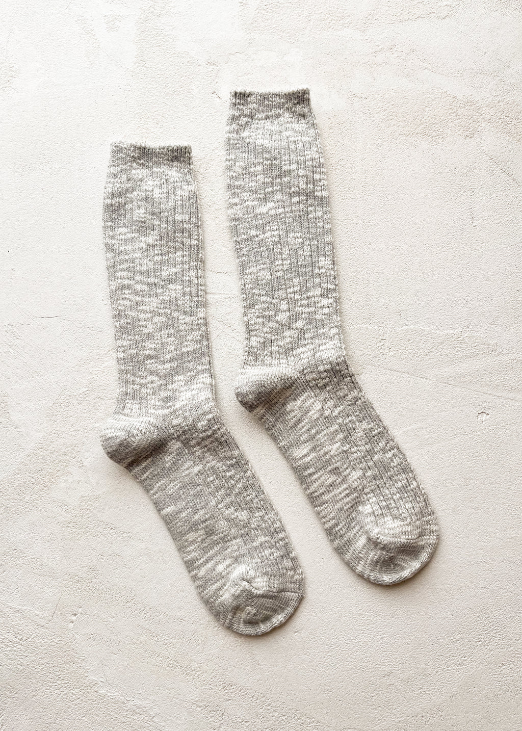 Cottage Socks | Heather Grey
